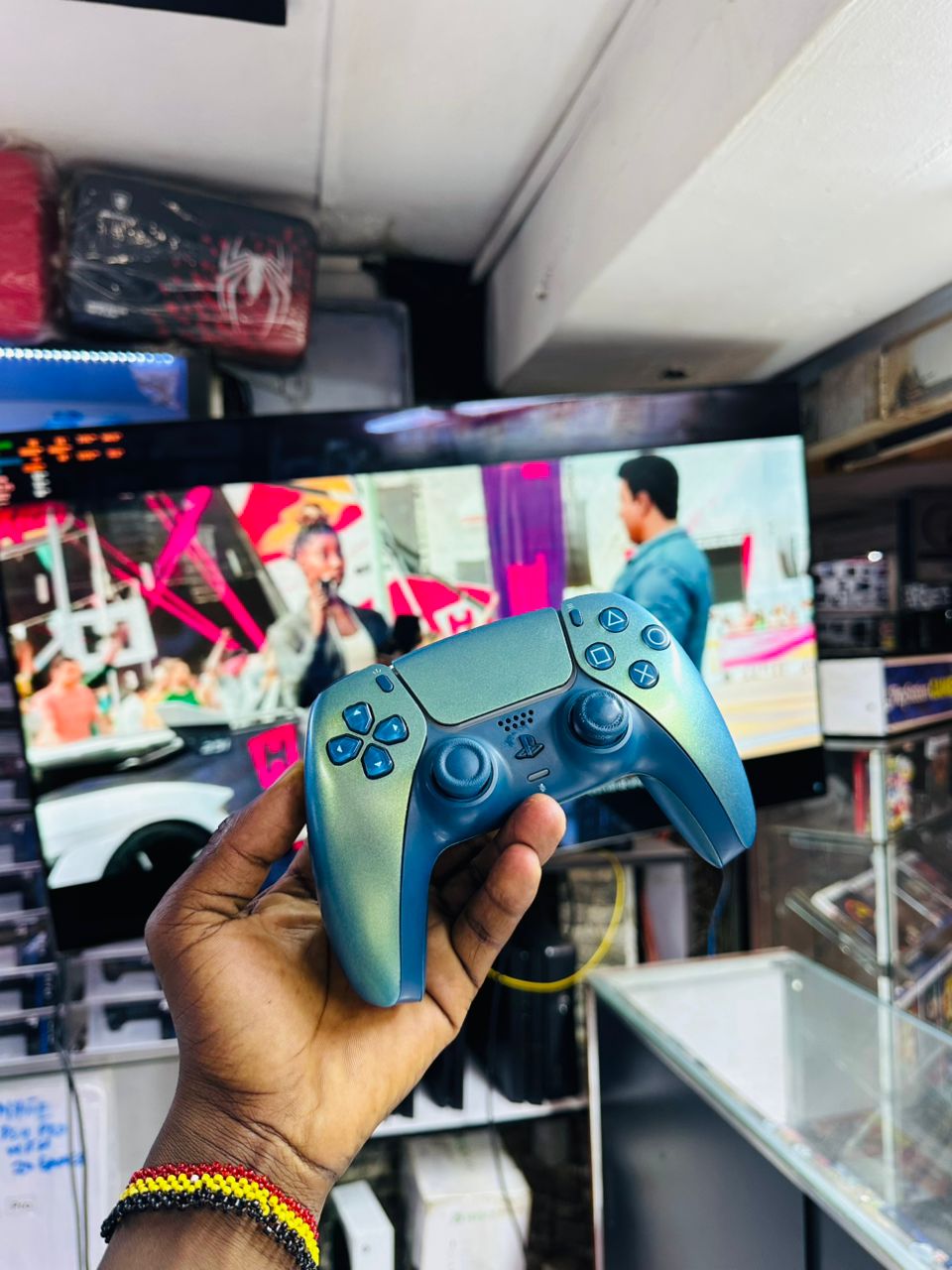 PS5 DualSense Controller - Blue/Yellow Gradient