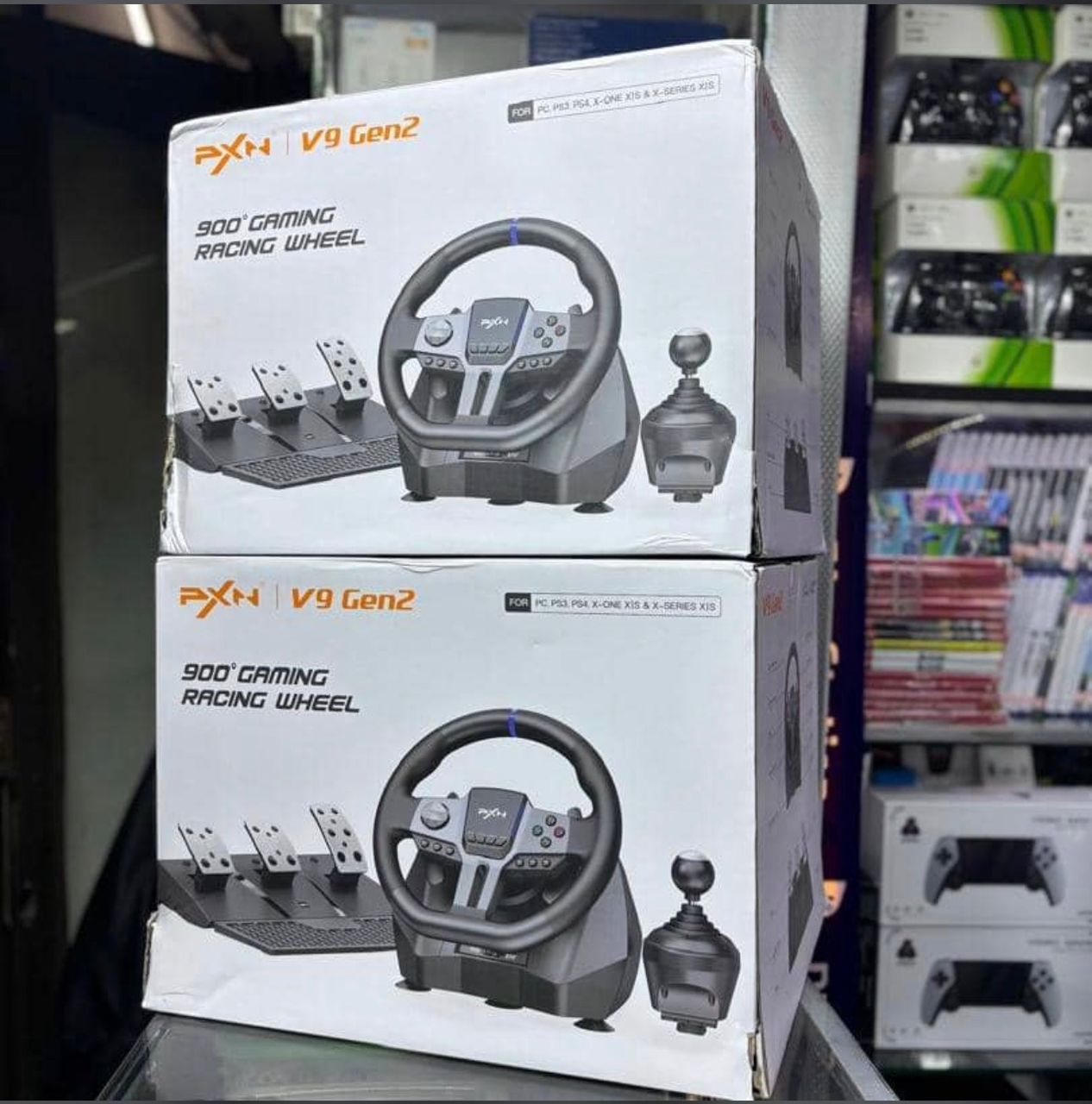 VG Gne 2 Racing Wheel Setup
